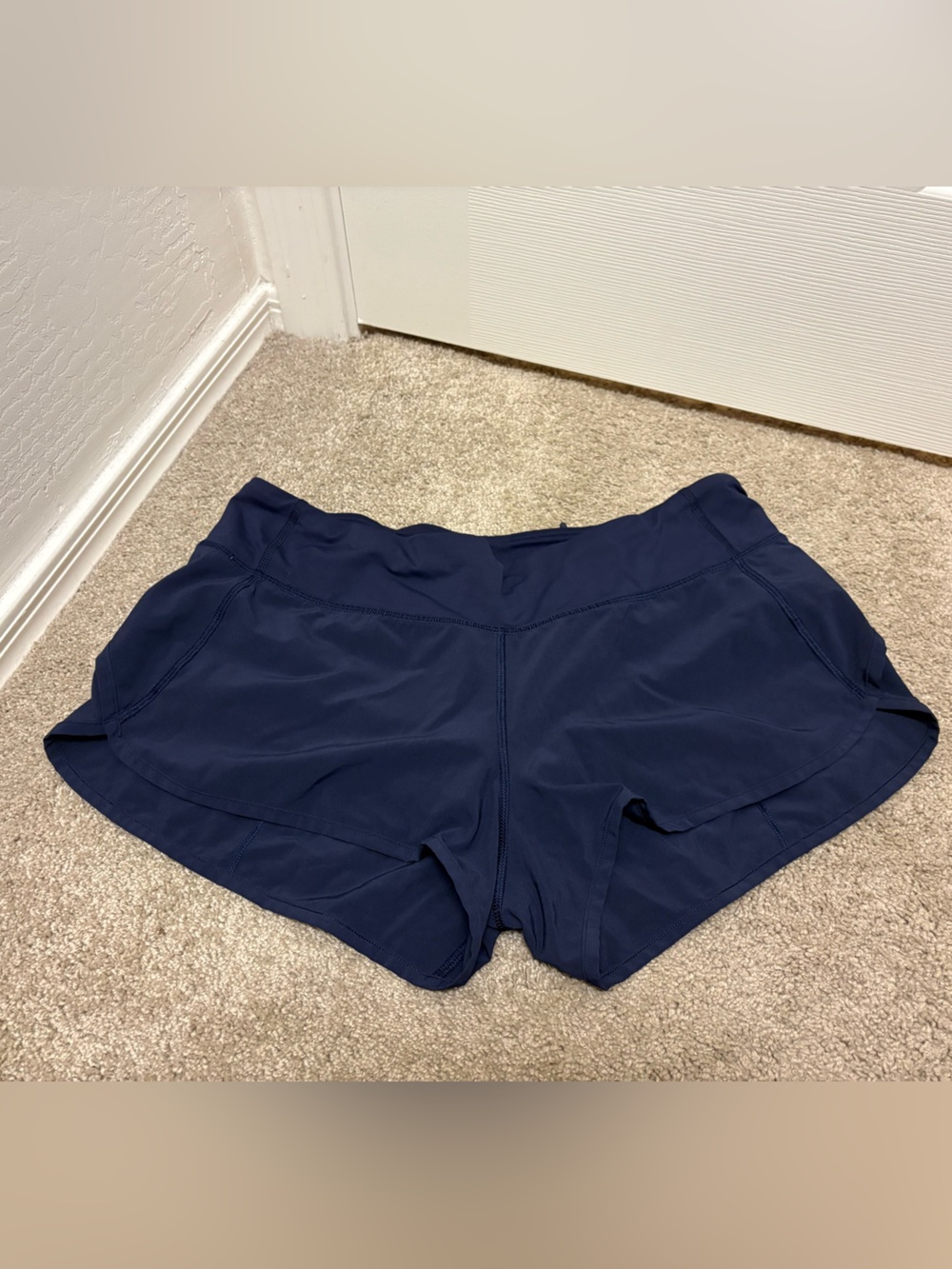 Navy Blue Lululemon Shorts
